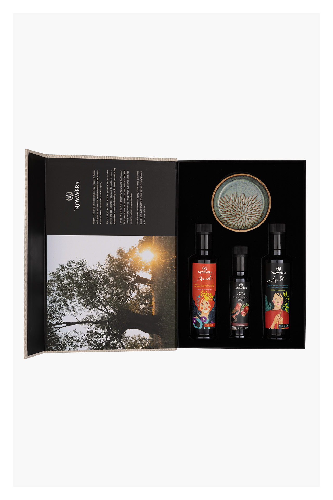 Geschenkdoos 1 Geschenkdoos premium olijfolie - Afbeelding 1