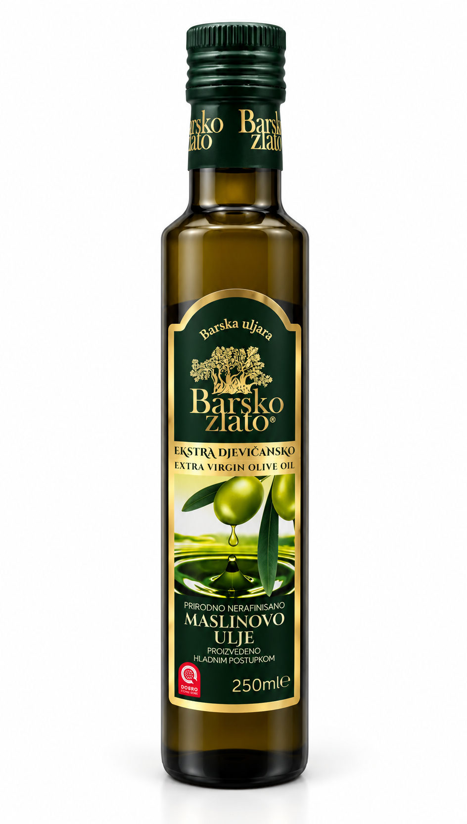 Barsko Zlato – Extra Vierge Olijfolie uit Montenegro 250/500 ml - Afbeelding 2